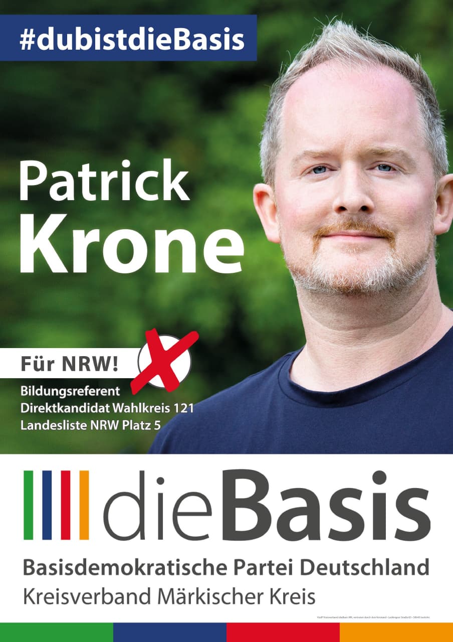 Direktkandidat Patrick - Kreisverband Märkischer Kreis | dieBasis